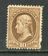 USA USED 1870-71 Jefferson - Gebruikt