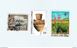 Lot 3 Timbres Chypre - Sonstige & Ohne Zuordnung