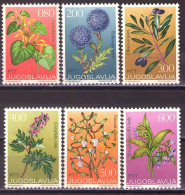 Yugoslavia 1973 - FLORA - Mi 1510-1515 - MNH**VF - Unused Stamps