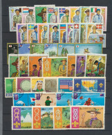 Scoutisme Lot De 94 Timbres - Oblitérés