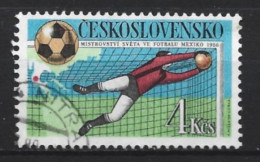 Ceskoslovensko 1986  Football  Y.T. 2676 (0) - Used Stamps