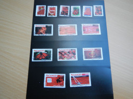 Série De 14 Timbres Autoadhésifs Oblitérés France, N°315 à 328 , Année 2009 - Used Stamps