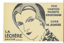 CPA Carte Publicitaire La Société Fermière Des Thermes De La Léchère (73) - Altri & Non Classificati
