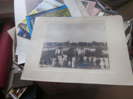 Old Cardboard Stadium Bacska Landing Szabadka Subotica Backa Stadion Slet Proslava Bacska Stadion Fellepes 24.5x32 Cm - Serbien