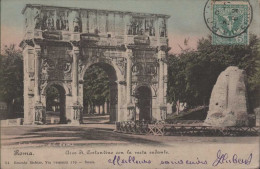 ROMA Arco Di COSTANTINO COM LA META SUDANTE - Andere Monumente & Gebäude