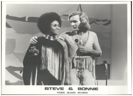 C6482/ Steve & Bonnie  UK-Sänger  Pressefoto Foto 25 X 20,5 Cm Ca. 1965 - Sonstige & Ohne Zuordnung