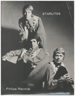 C6489/ The Starlites Autogramme UK-Beatband Pressefoto Foto 25,5 X 20 Cm Ca.1965 - Autografi