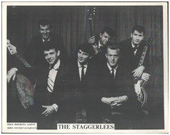 C6490/ The Staggerlees  UK-Beatband Pressefoto Foto 25,5 X 20 Cm Ca.1965 - Other & Unclassified