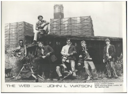 C6516/ The Web With John L Watson UK-Beatband Pressefoto Foto 25 X 20,5 Cm 1969 - Andere & Zonder Classificatie