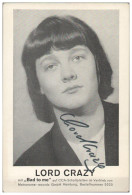 C6531/ Lord Crazy  Autogramm   Ca.1968 - Autogramme