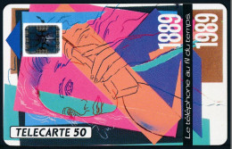 Télécartes France - Publiques N° Phonecote F92A - Le Téléphone Au Fil Du Temps (50U - Neuve) - 1989