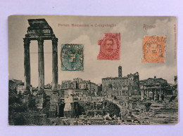 ROME : Forum Romanum E Campidoglio - Timbres - Autres Monuments, édifices