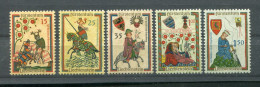 "LIECHTENSTEIN" 1961, Mi. 406-410 ** (B2174) - Unused Stamps