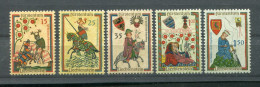 "LIECHTENSTEIN" 1961, Mi. 406-410 ** (B2174) - Nuevos