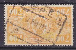 Belgium 1927/31 Mi. 163, 7.00 Fr. Chemin De Fer Spoorwegen Deluxe Boxed EUPEN Cancel !! - Afgestempeld