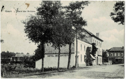 Genck Hôtel Des Artistes Circulée En 1920 - Genk