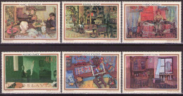 Yugoslavia 1973 - Art-Paintings - Mi 1524-1529 - MNH**VF - Nuovi