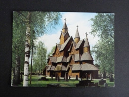 NORVEGE NORWAY NORGE NOREG - EGLISE HEDDAL STAVE CHURCH - Norway