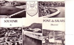 Cpm Cpsm Pont De Salars  Multivues - Autres & Non Classés