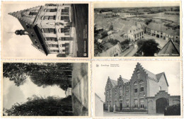 4 Prentbriefkaarten Elverdinge - Ieper