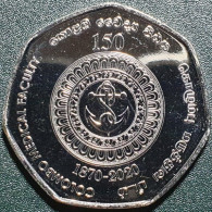 Sri Lanka 20 Rupees, 2021 Colombian Faculty 150 UC128 - Sri Lanka