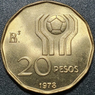 Argentina 20 Pesos, 1978 Football Championship KM75 - Argentine