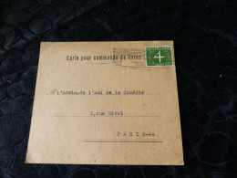 L-11 , Amsterdam, Nilsson & Lamn,  Carte Pour Commande De Livres, 1950 - 1921-1960: Modern Period