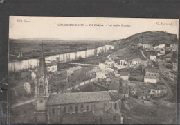 26 - CHATEAUNEUF D' ISERE - Vue Générale - Les Quatre Chemins - Autres & Non Classés