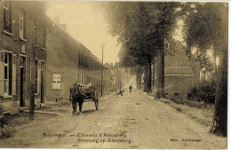 Buysingen Steenweg Op Alsemberg Circulée En 1937 - Halle