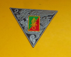 TISSU PATCH : LEGION 2ème REGIMENT ETRANGER DE PARACHUTISTES , DIAMETRE 9 CM , BON ETAT VOIR PHOTOS . POUR TOUT RENSEIGN - Stoffabzeichen