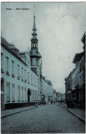 Diest Rue Longue Circulée En 1910 - Diest