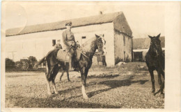 Soldat Auf Pferd - Feldpost - War 1914-18