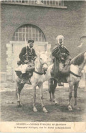 Spahis - Soldats Francais En Garnison - Guerre 1914-18