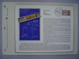 FDC - CEF De 1966 : Centenaire Du Réseau Pneumatique De Paris - 1960-1969