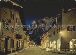 71986227 Mittenwald Karwendel Tirol Hochstrasse Mit Karwendel Bei Nacht Karwende - Other & Unclassified