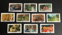 France 2006 Michel 4030-39 (Y&T 3866-3875) Caché Ronde - Rund Gestempelt LUX - Used Round Postmark - Used Stamps