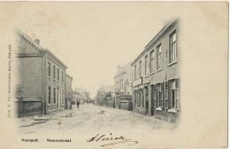 Neerpelt Nieustraat Circulée En 1904 - Neerpelt