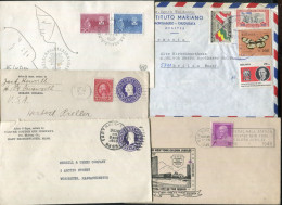 "WELTWEIT" Belegeposten, Rd. 80 Belege, Vgl. Fotos (B2181) - Lots & Kiloware (mixtures) - Max. 999 Stamps