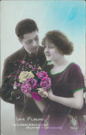 Cc686 Cartolina Fotografica Coloraise Tematica Innamorati Coppia Couple Amore - Couples