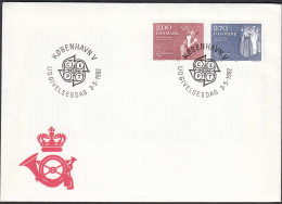 Dänemark - Denmark 1982 FDC Mi 749-50 Fronbauer/Frauenwahlrecht   (65121 - Other & Unclassified