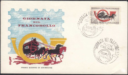 Italien - Italia 1960 FDC Postkutsche   (65119 - Andere & Zonder Classificatie