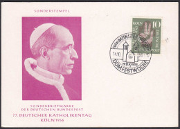 Münster Westfalen 1956 Sonderkarte M.SST Domfestwoche  (65197 - Other & Unclassified