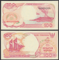Indonesien - Indonesia 100 Rupiah Banknote 1992 Pick 127c UNC (1)    (28485 - Sonstige – Asien
