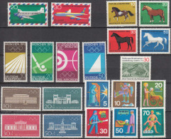 Federal Republic Of Germany BRD Nice Lot MNH Stamps In Sets  (65419 - Other & Unclassified