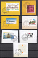 GERMANY BRD Nice Lot Of Letter Pieces With Beautiful Postmarks  (65498 - Other & Unclassified
