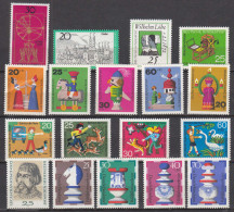 Federal Republic Of Germany BRD Nice Lot MNH Stamps In Sets  (65423 - Sonstige & Ohne Zuordnung