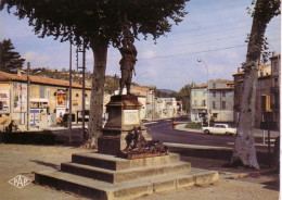 Cpm Cpsm Limoux Monument Aux Morts - Limoux