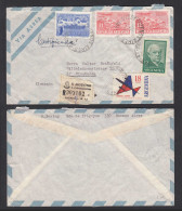 Argentinien - Argentina 1951 R-Brief Nach Wiesbaden   (30518 - Other & Unclassified