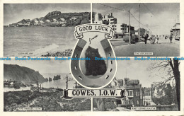 R648716 Good Luck From Cowes. I. O. W. The Esplanade. 1959. Multi View - World