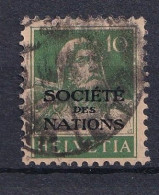 Marke Aufdruck Société Des Nations Gestempelt (i120204) - Officials